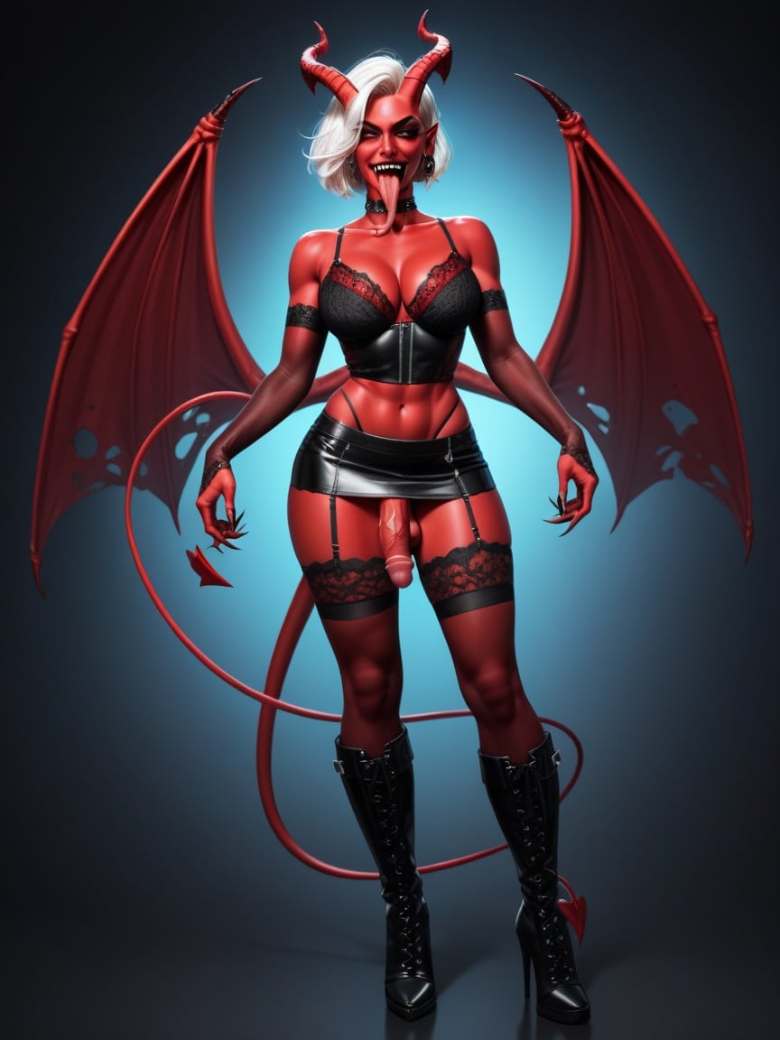 Body Piercing, Medium, 1 Person Shemale AI Porn