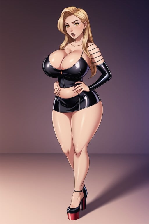 Thicc Plump Thighs, Asherah (shin Megami Tensei), Milf Body AI Porn