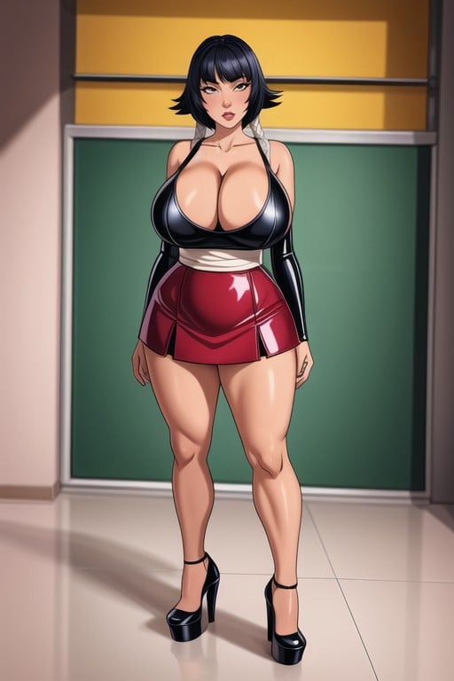 Front View, Sui Feng (bleach), Office Pornografia de IA