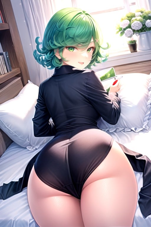 Wink, Tatsumaki (one Punch Man), Bed AI Porn