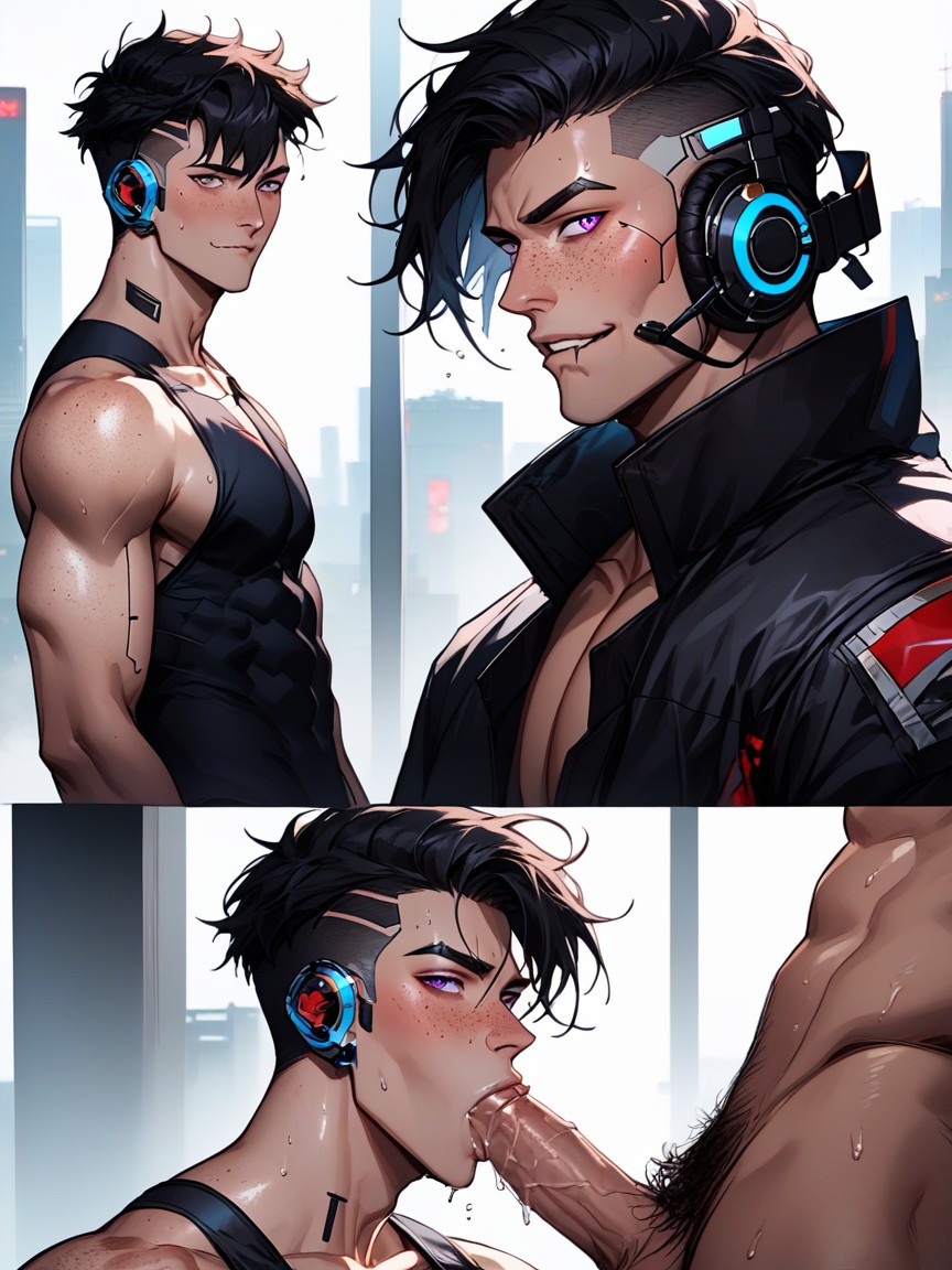 Hong Kong, Male Only, Massive AI Gay Porn
