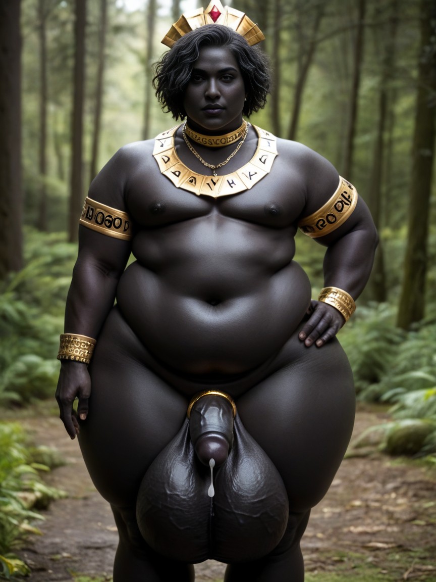 Precum, Gold Accessories, Jewellery AI Gay Porn