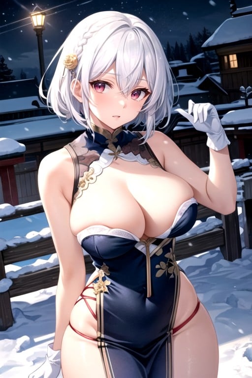 Foto Do Busto, Sirius (azur Lane), Luz Especular Pornografia de IA