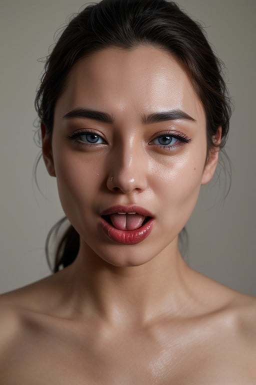 Ahegao Asian AI Porn