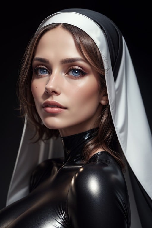 Latex Suit, 50+, Nun AI Porn