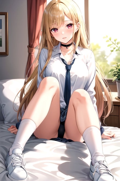 Marin Kitagawa, Habitación, Legs SpreadPorno AI