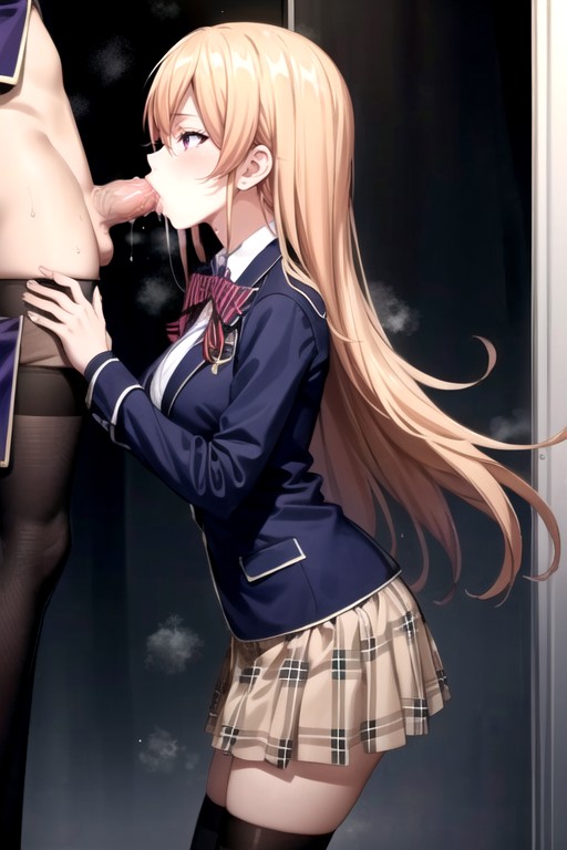 Nsfw, Nakiri Erina (shokugeki No Soma), 오럴섹스 (tercera Persona)Porno IA de transexuales