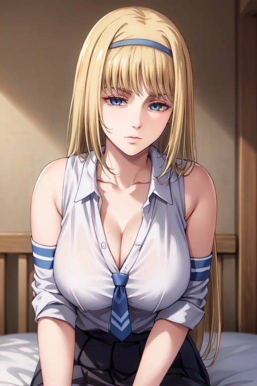 Uniforme Escolar, Manga Larga, Ymir Fritz (attack On Titan)Porno AI