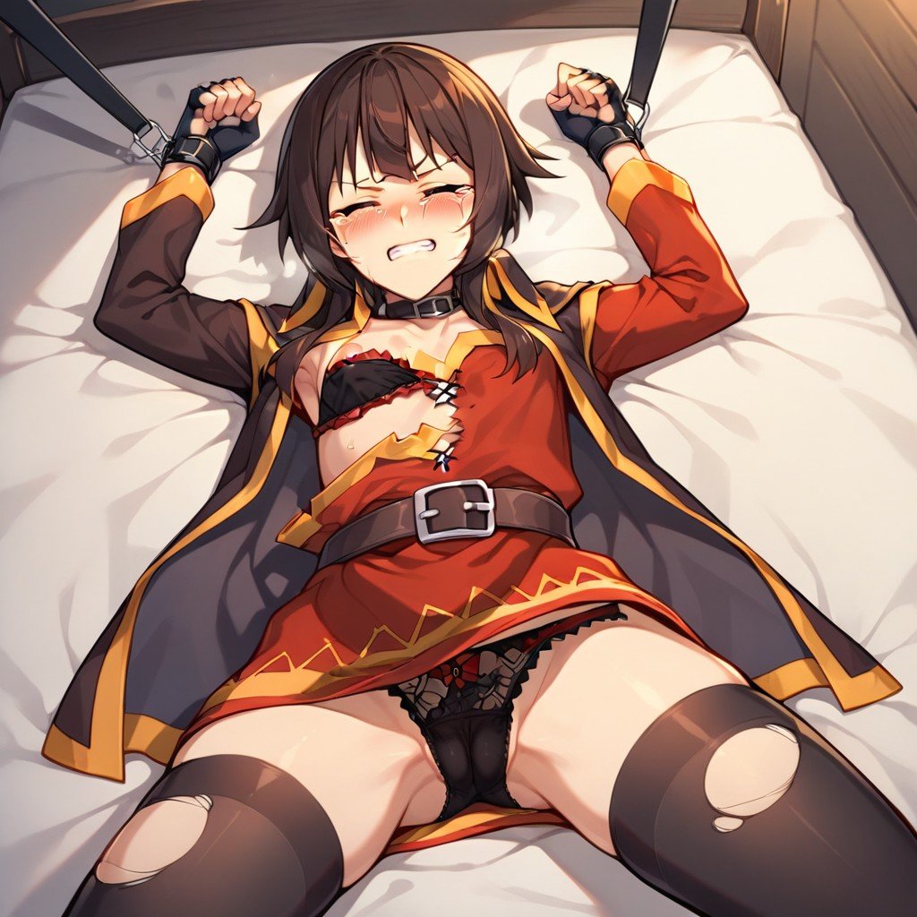 Megumin, 小さな胸, Petit ChestヘンタイAIポルノ