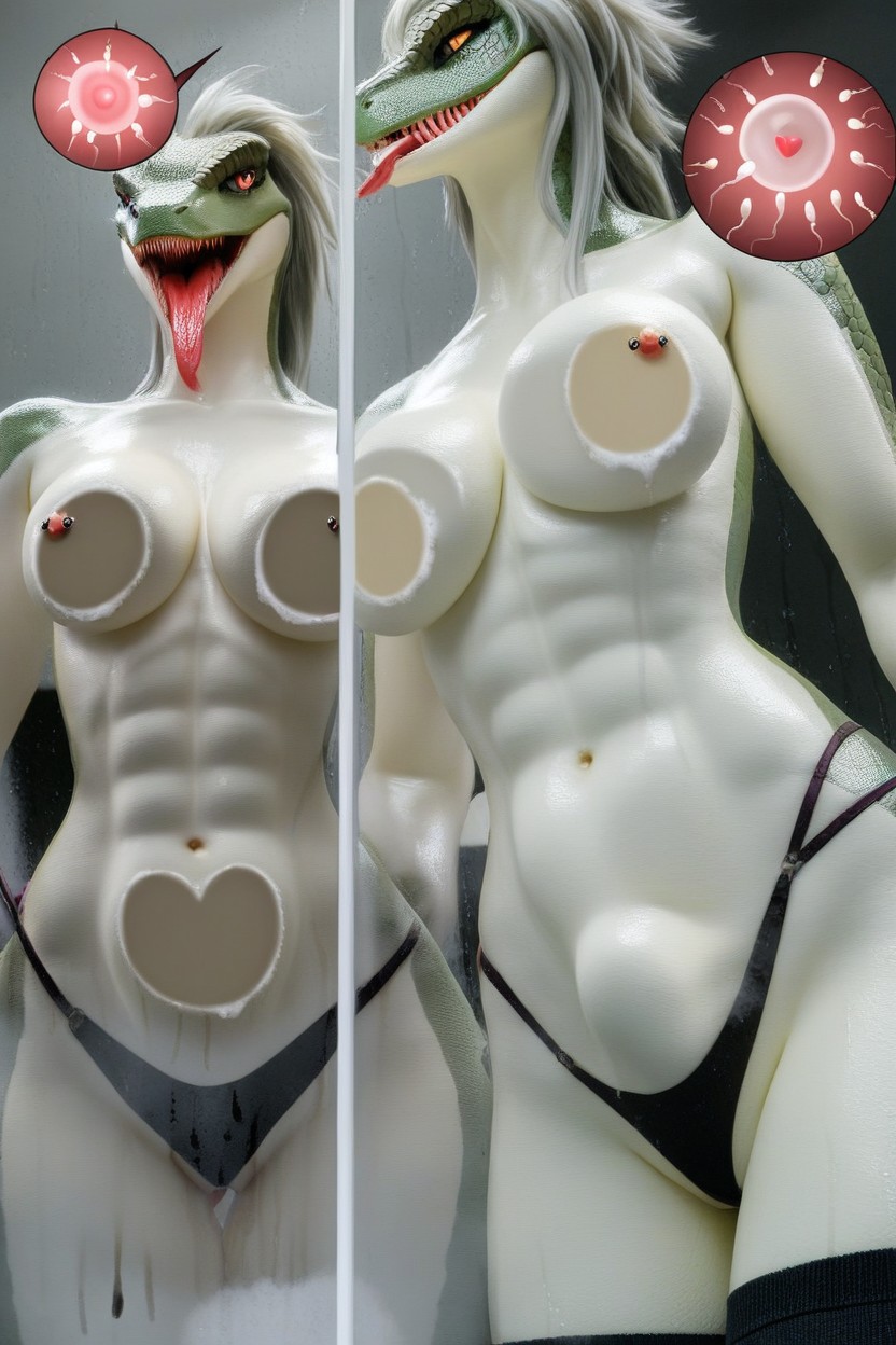Multiple Views, Back And Side View, Fit Furry AI Porn