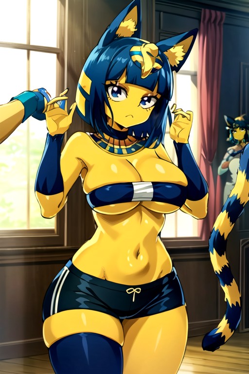 Ankha (animal Crossing), Harem, Massive Ass Hentai AI Porn