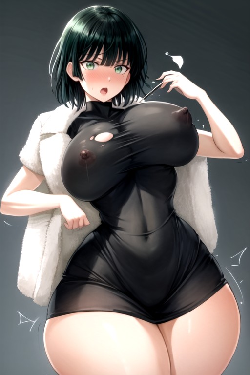 Expansion Mammaire, Extrêmement Lourd En Bas, Fubuki (one Punch Man)Porno IA transsexuelle