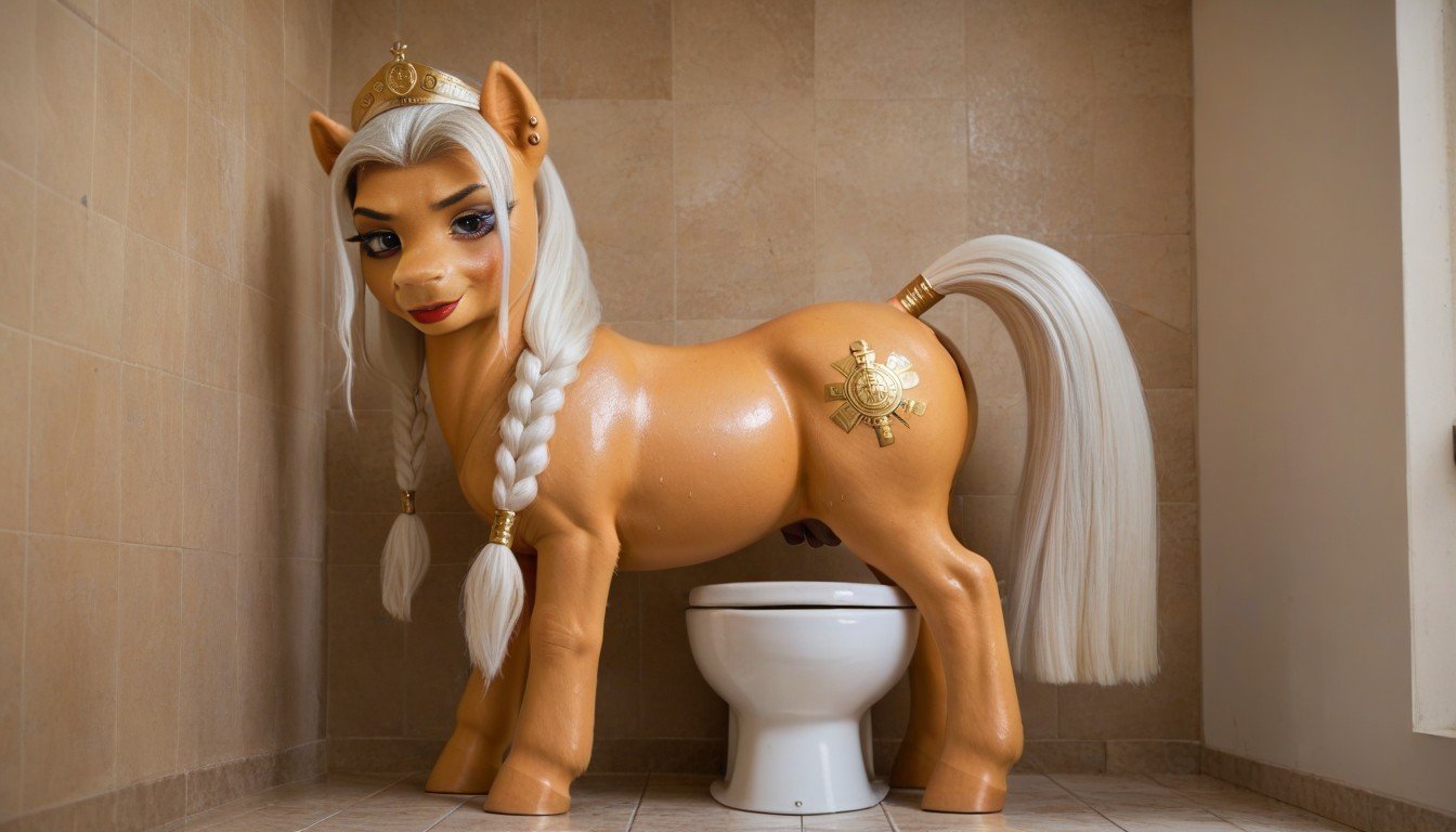 Pony, Pony Goddess Outfit, Pony BodyPorno IA de transexuales