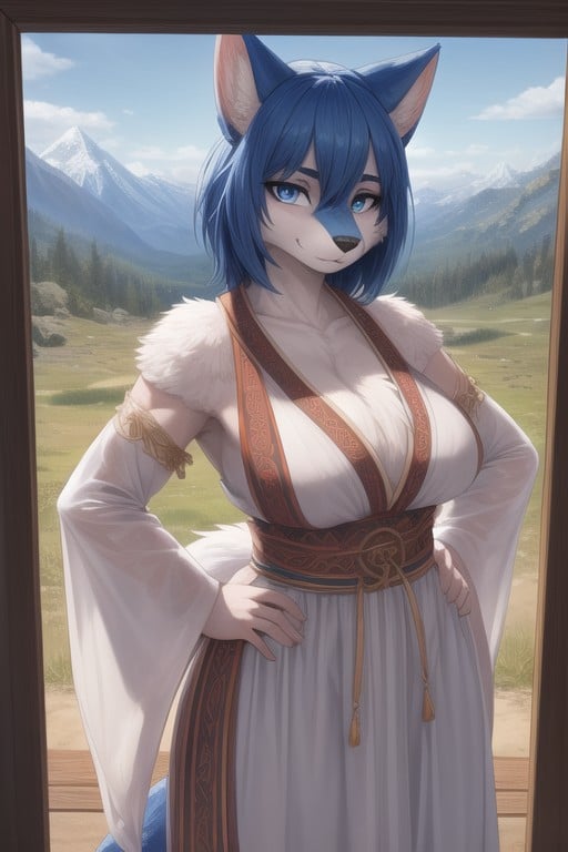 Mountains, Fat, Toga Furry AI Porn