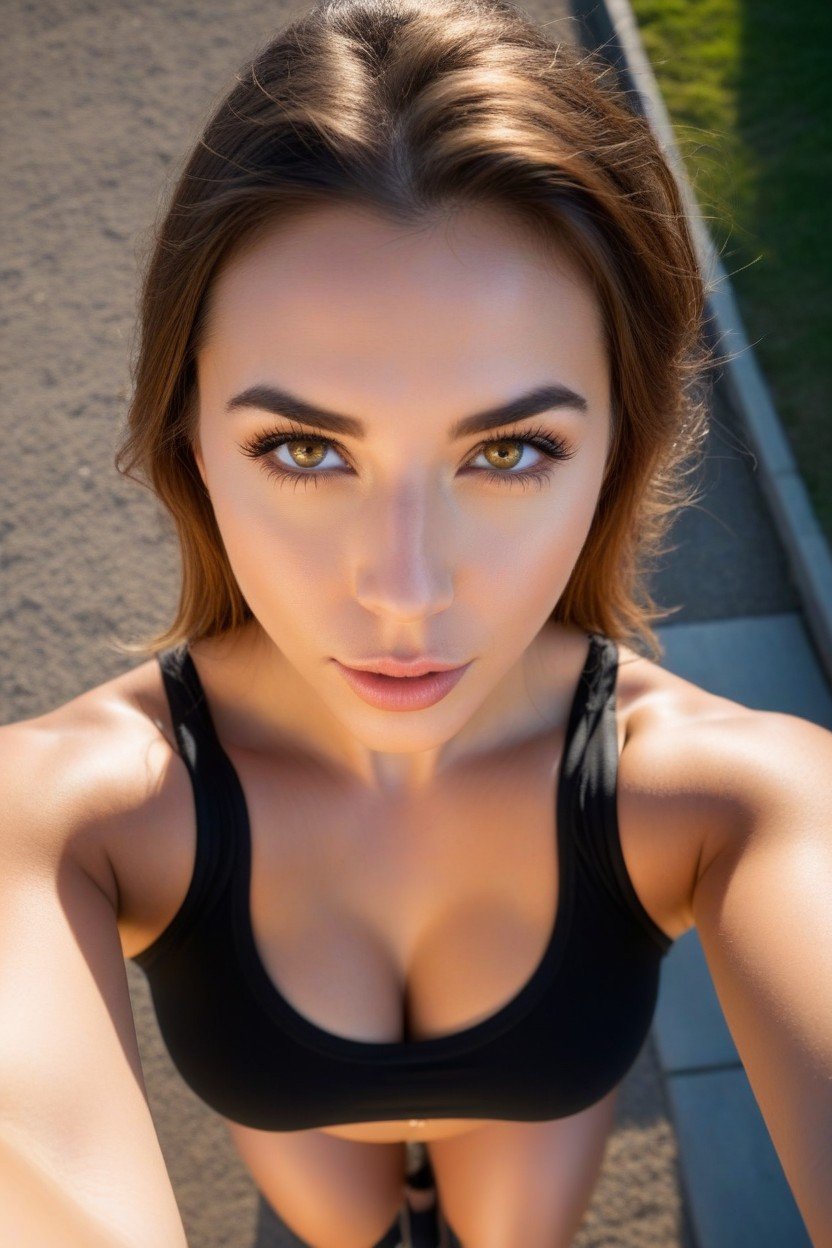 Top Down, Muscular, Selfie AI Porn