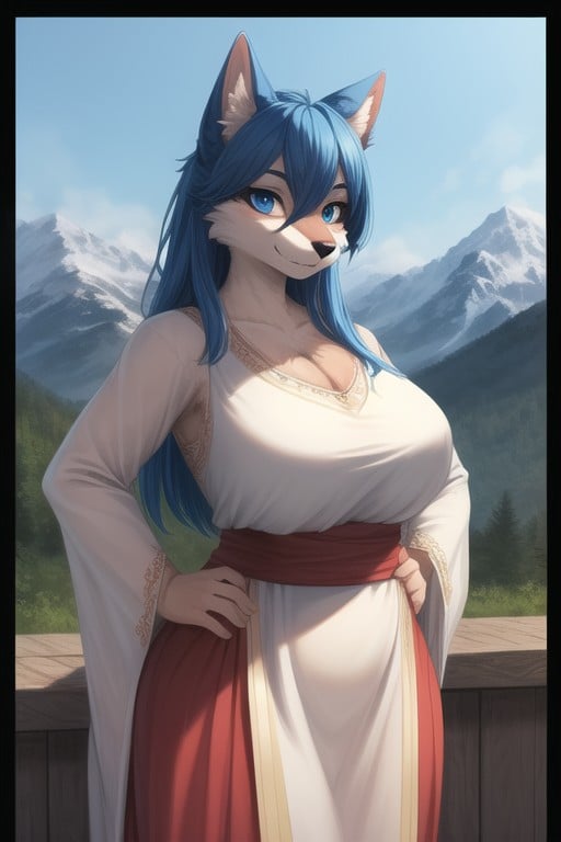 Mountains, Fat, Toga Furry AI Porn