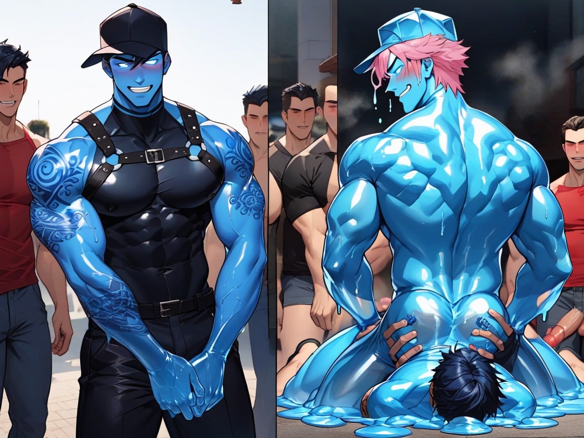 Full Body, Massive, Slime AI Gay Porn