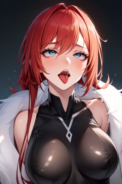 Cheveux Roux, Ahegao, Le Maillot De CorpsPorno IA