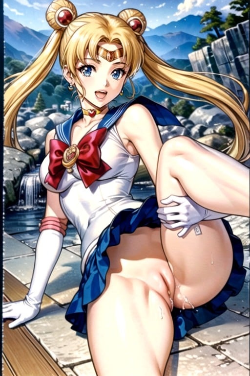 Legs Apart, Orgasm, Manga In Color Shemale AI Porn