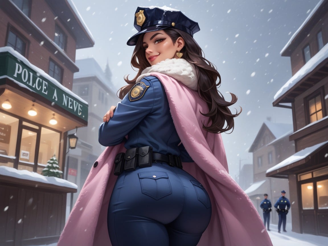 Wide Large Hips, Brokeh, Waist Hentai AI Porn