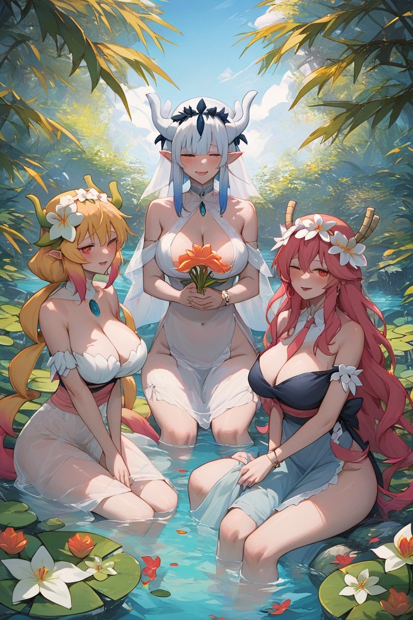 Lilliepokémon, Harém, Iluludragon Maid Hentai IA pornografia