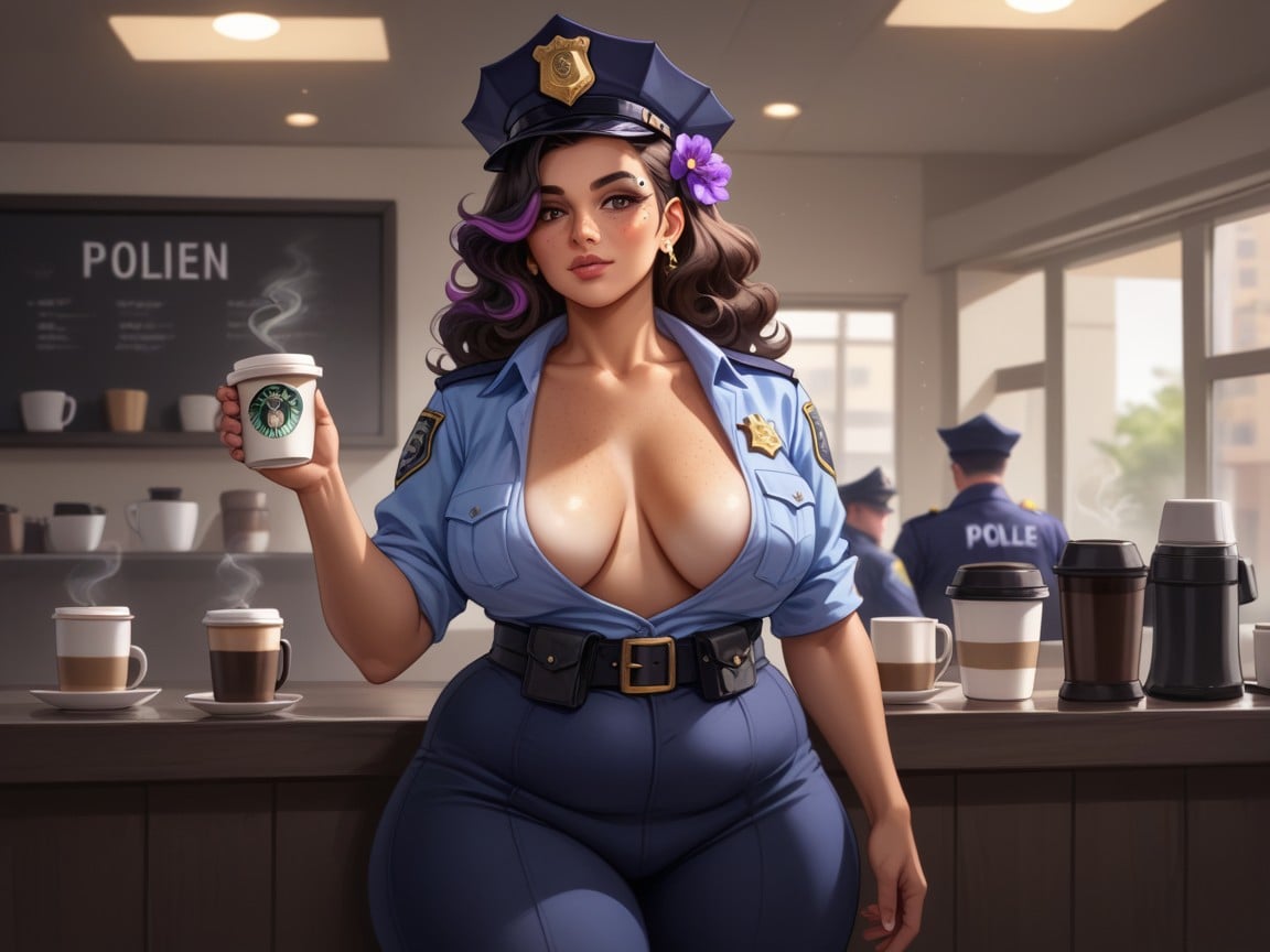 Round Torso, Narrow Hips, Long Ass Crack Hentai AI Porn