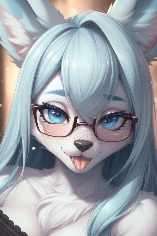 Glaceon, Glasses, FrecklesAI兽人黄片