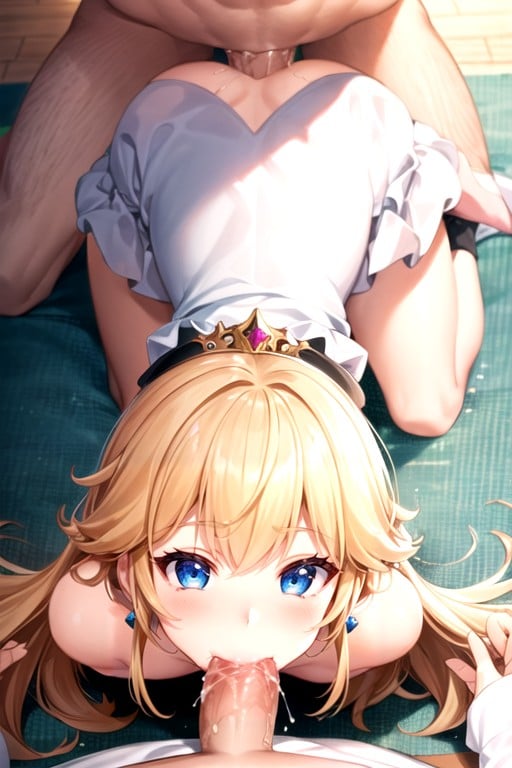 Princess Peach (super Mario Bros), 3pPorno IA Hentai