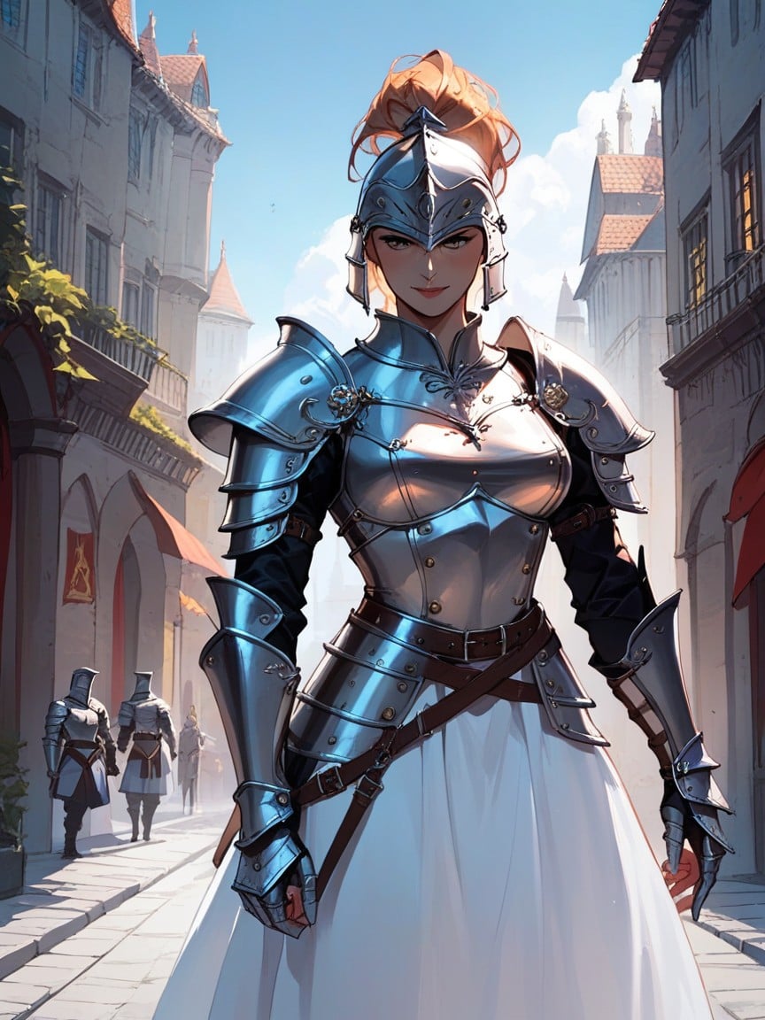 Medieval Guard, Armaduras, Medieval Pornografia peluda com IA