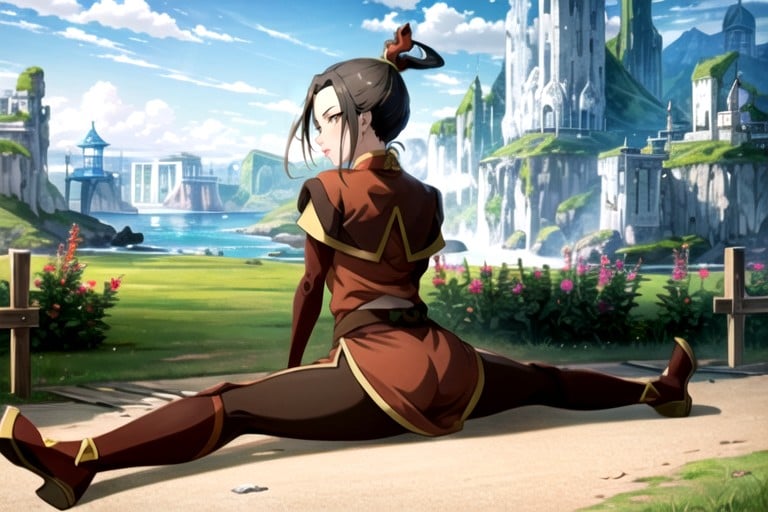 Exterior, Azula (avatar), Corpo Todo Hentai IA pornografia