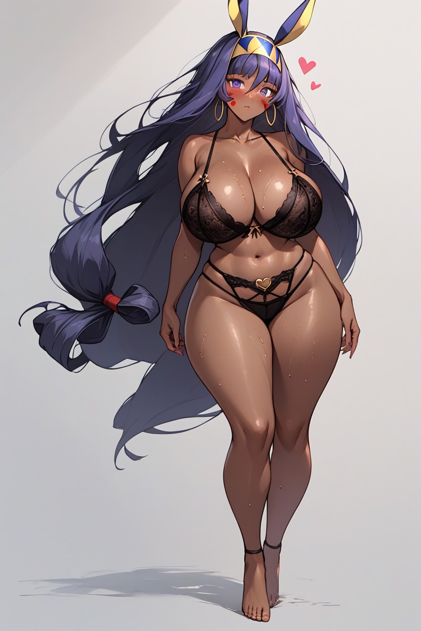 Extremely Youngfull Than Average Body, Thick Thighs, Youngfull BodyPorno AI Hentai