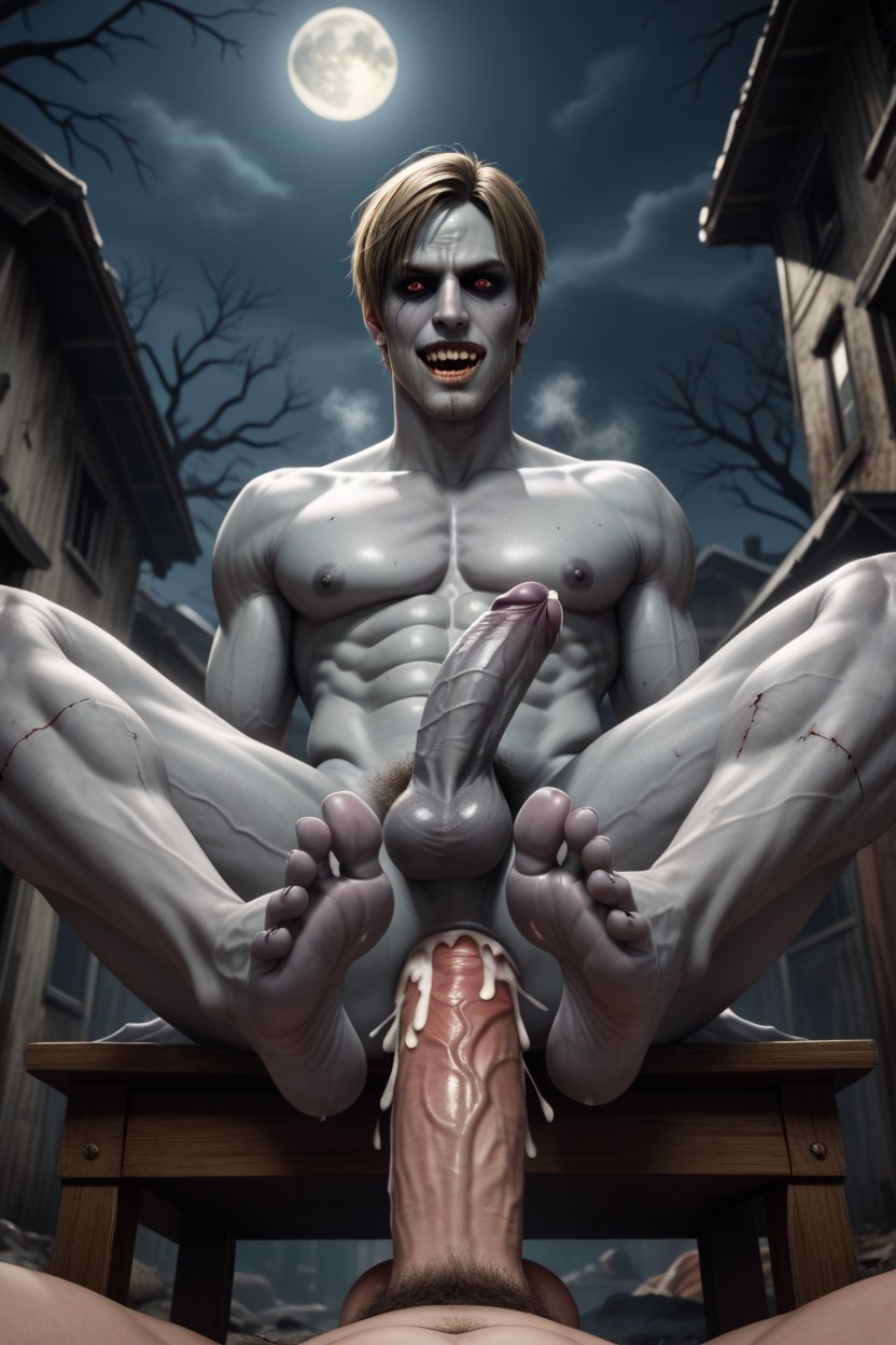 Cum, Evil Eyes, Foreskin AI Gay Porn
