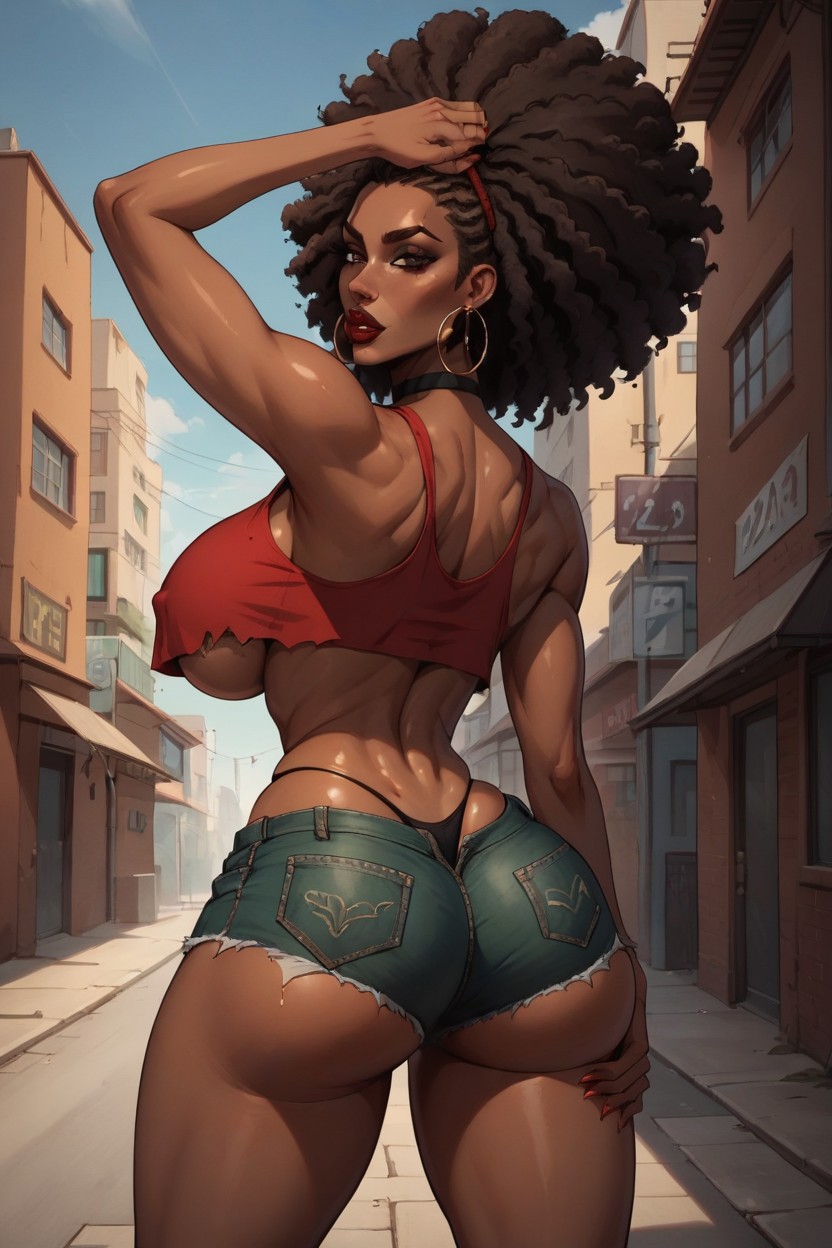 Ultra Detailed, Shirt, Curvy Body Hentai AI Porn