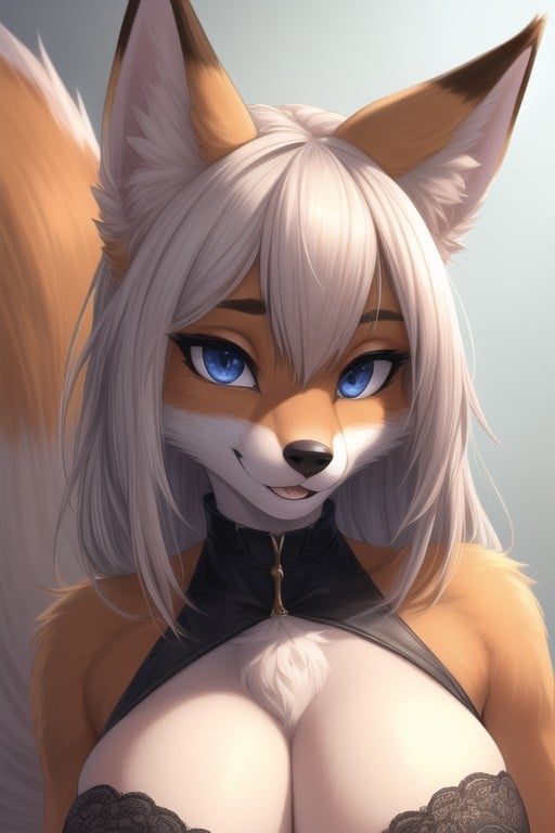 Large Breast, Fox, 20+ Furry AI Porn