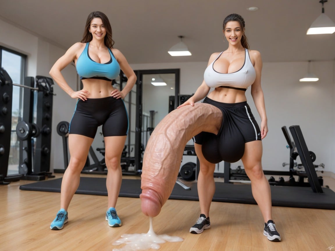 Massive Futa Cock, Extreme Cock Size, Laughing AI Porn