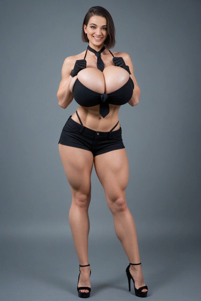 Large Ass, Breast Expansion, Fit Shemale AI Porn