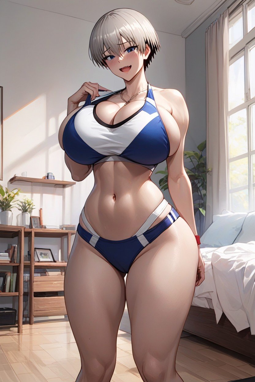 Sports Bikini, Waist, 巨大な胸ヘンタイAIポルノ