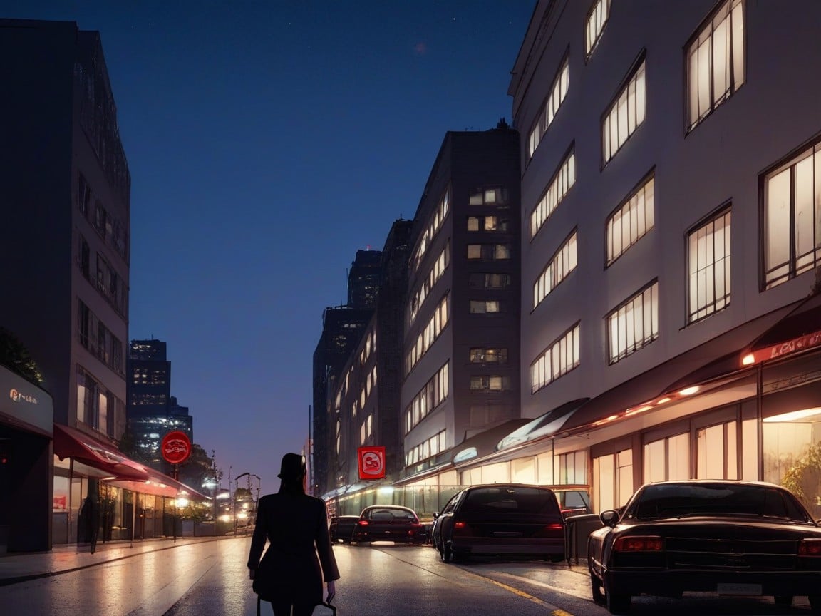 Taxi In Front Of Hotel, Luxurious Hotel Facade, Hotel EntranceAI獸人黃片