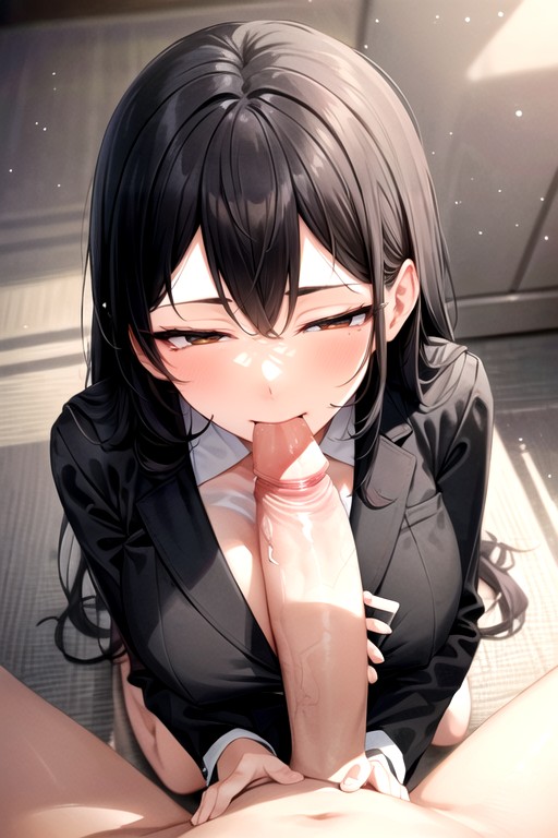 Agachada, Penis With Kiss Marks, Business SuitPorno AI Hentai