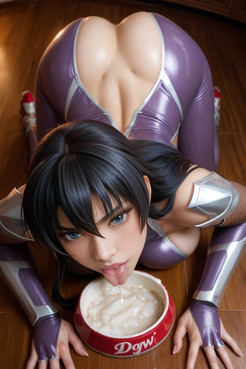 Igawa Asagi, Blue Eyes, GênéPorno IA Furry