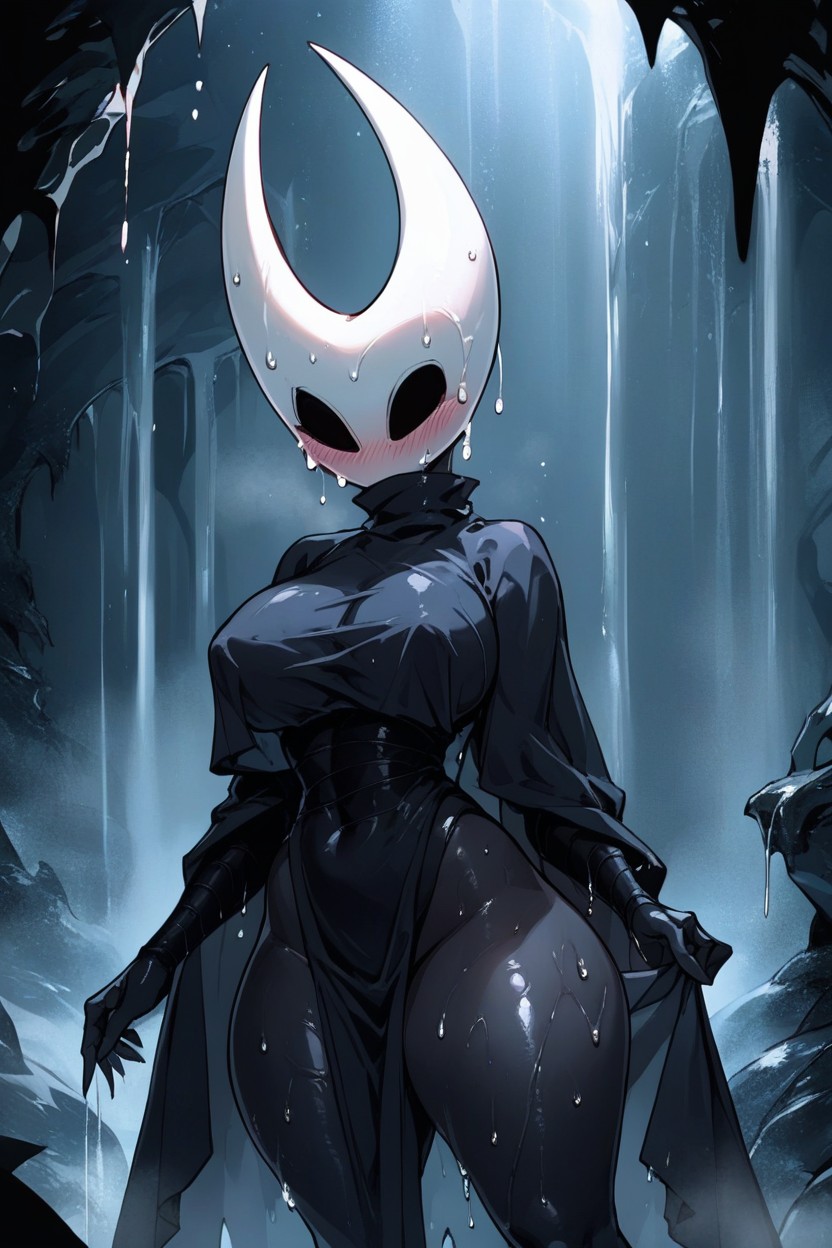 From Hollow Knight, 粗大腿, 流大汗AI黄漫