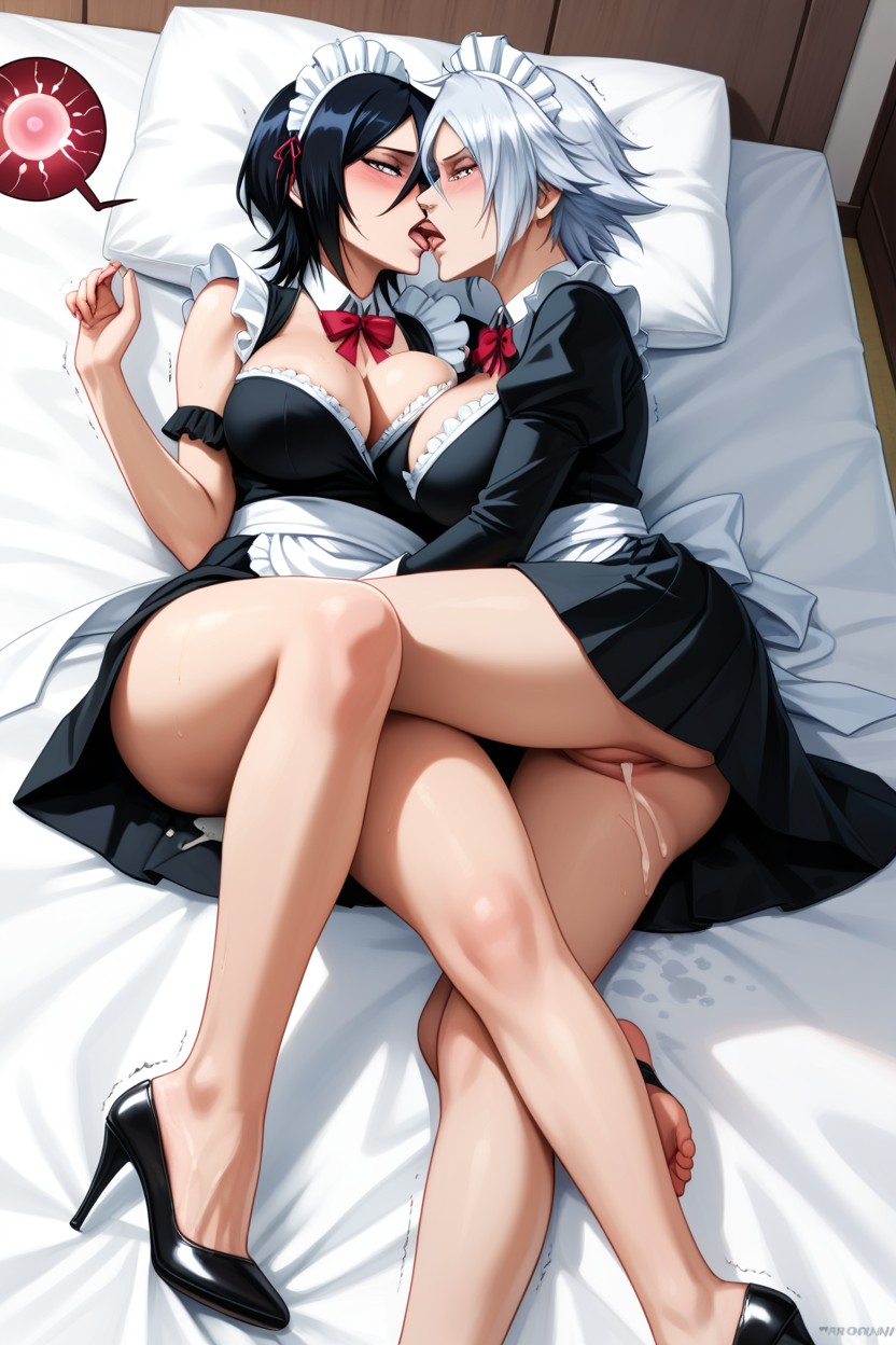Trembling, Ping, Thigh Gap Hentai AI Porn