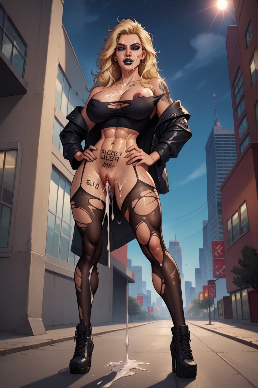 Happy, Spanked, Hand Print, Ripped Clothes AI Porn