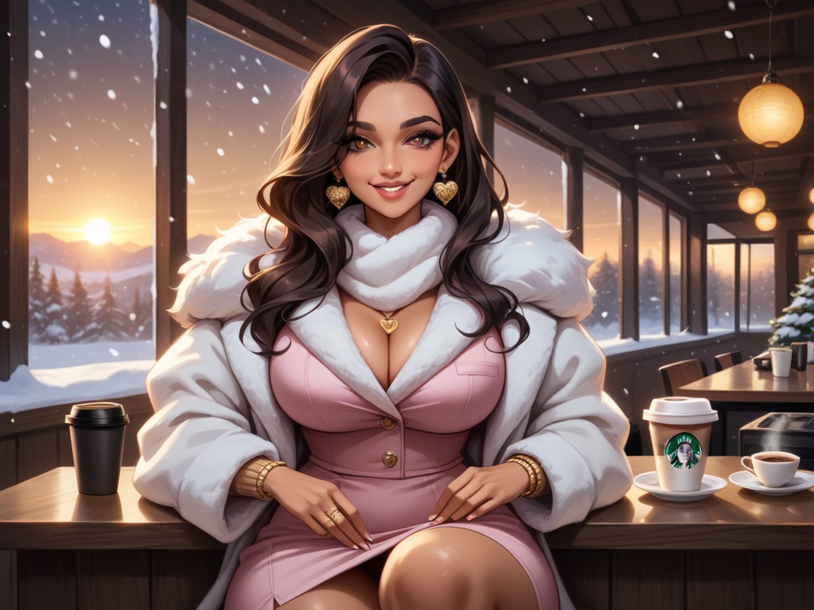 Nsfw, Snowing, Thick Thighs Hentai AI Porn