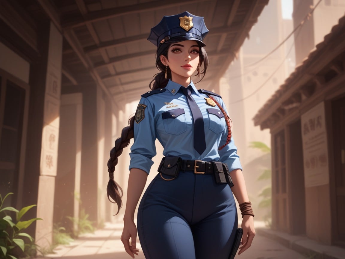 Gapped Thighs, Small Breast, Firm Ass Hentai AI Porn