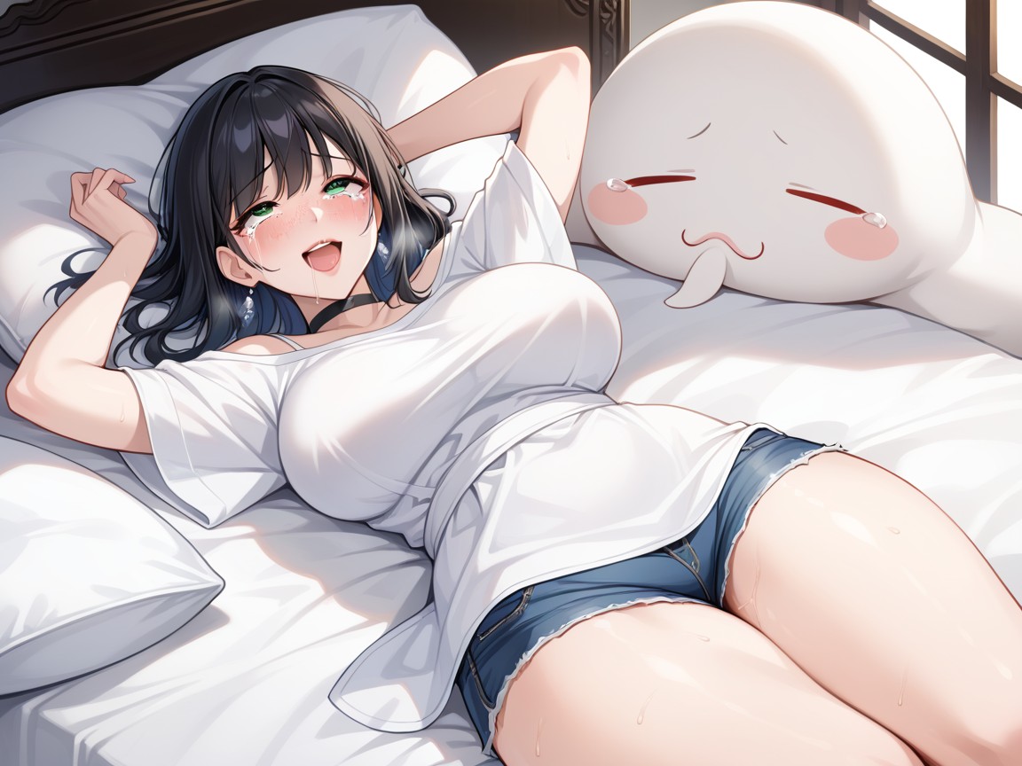 Round Eyes, Jean Shorts, Harem AI Porn