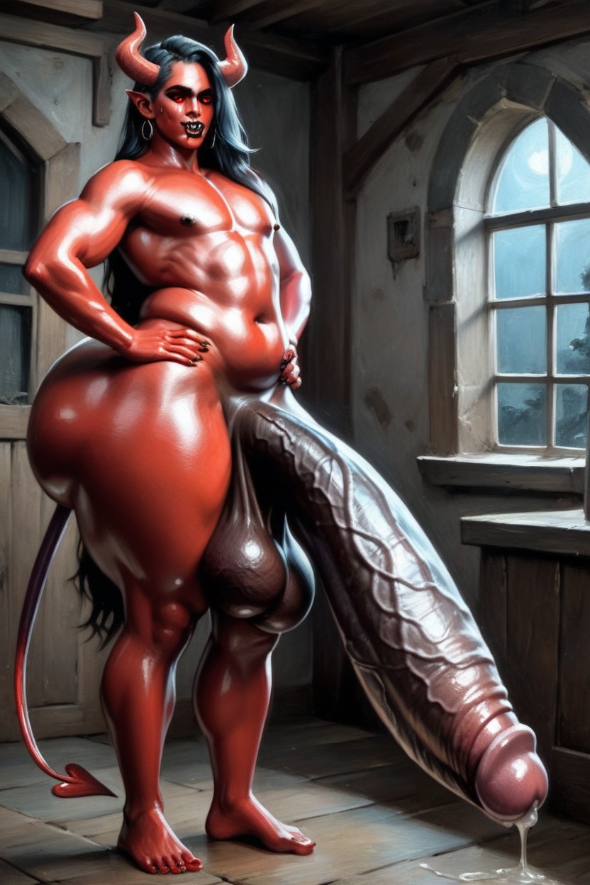 Bottom Heavy, Cute, Wide Hips AI Gay Porn
