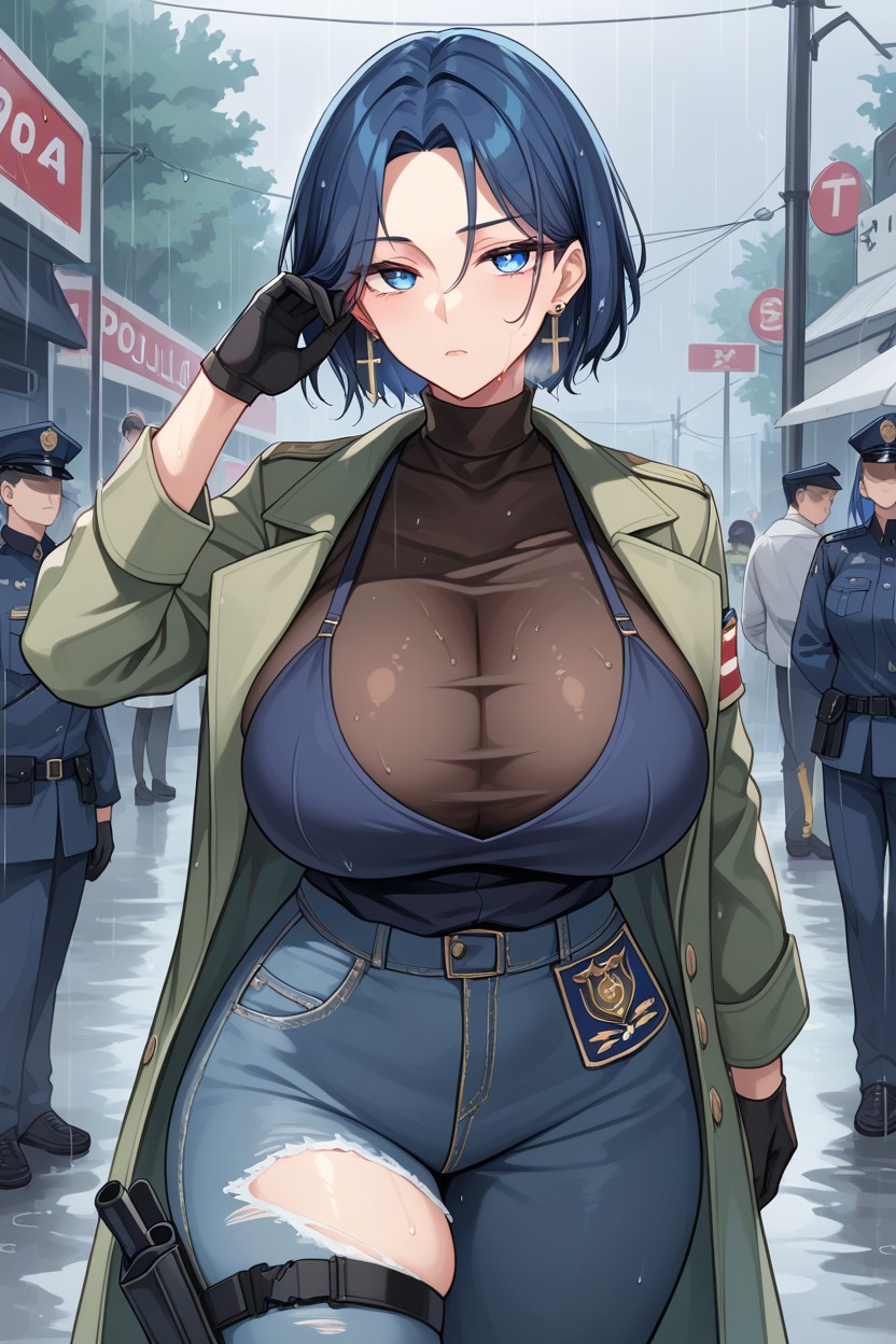 Cm Female, Makeup Eyeliner, Rain Hentai AI Porn