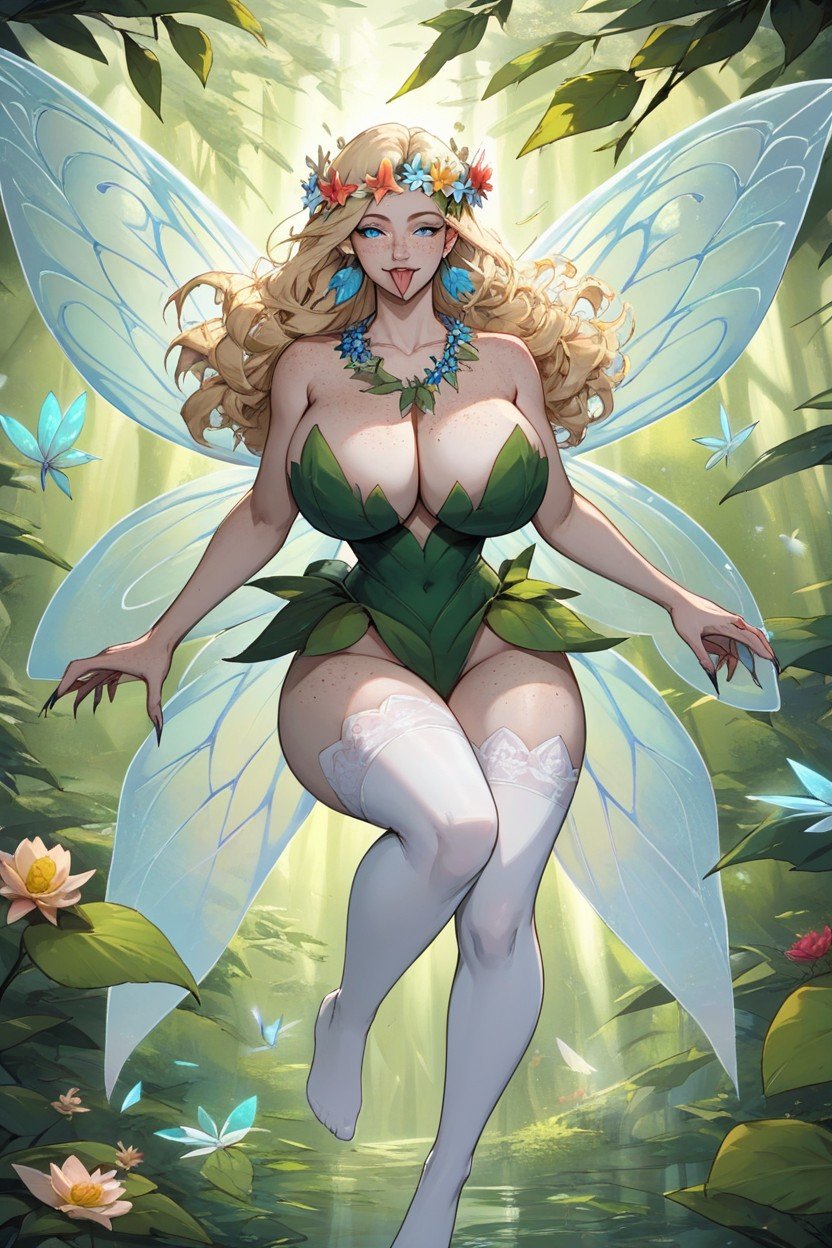 Blonde Hair, Fairy, Fairy AI Porn