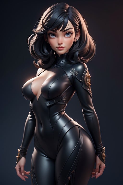 Bodysuit, Standing, 3d (cartoon) AI Porn